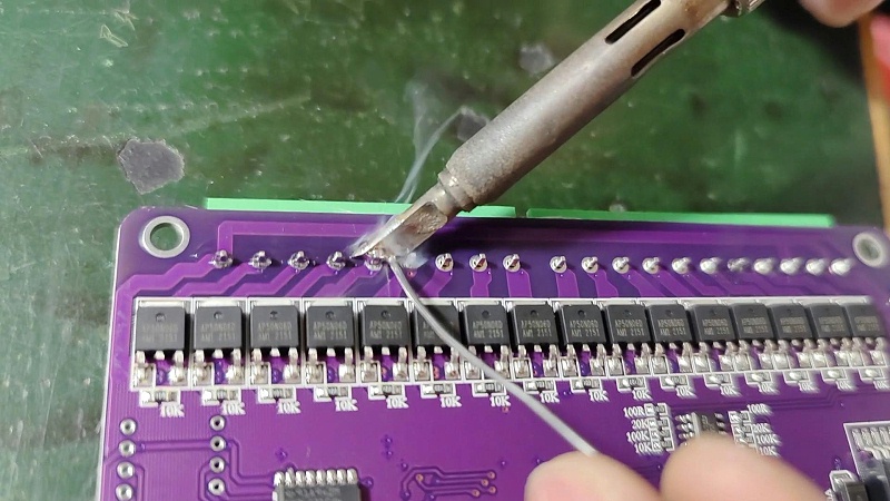 焊錫絲焊錫時洛鐵頭不沾錫問題怎么解決？